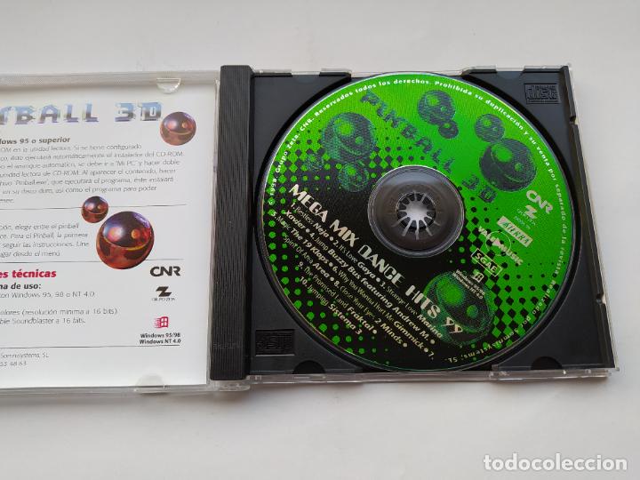 Videojuegos y consolas: PINBALL 3D. MEGA MIX DANCE HITS 99. CD-ROM. TDKCD36 - Foto 2