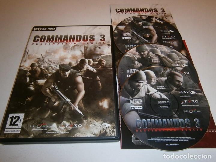 Videojuegos y consolas: COMMANDOS 3 DESTINATION BERLIN PC ESPA&Ntilde;A - Foto 1