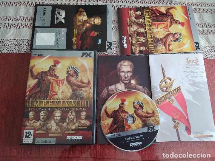 Videojuegos y consolas: JUEGO PC DVD INPERIVM III FX - Foto 1