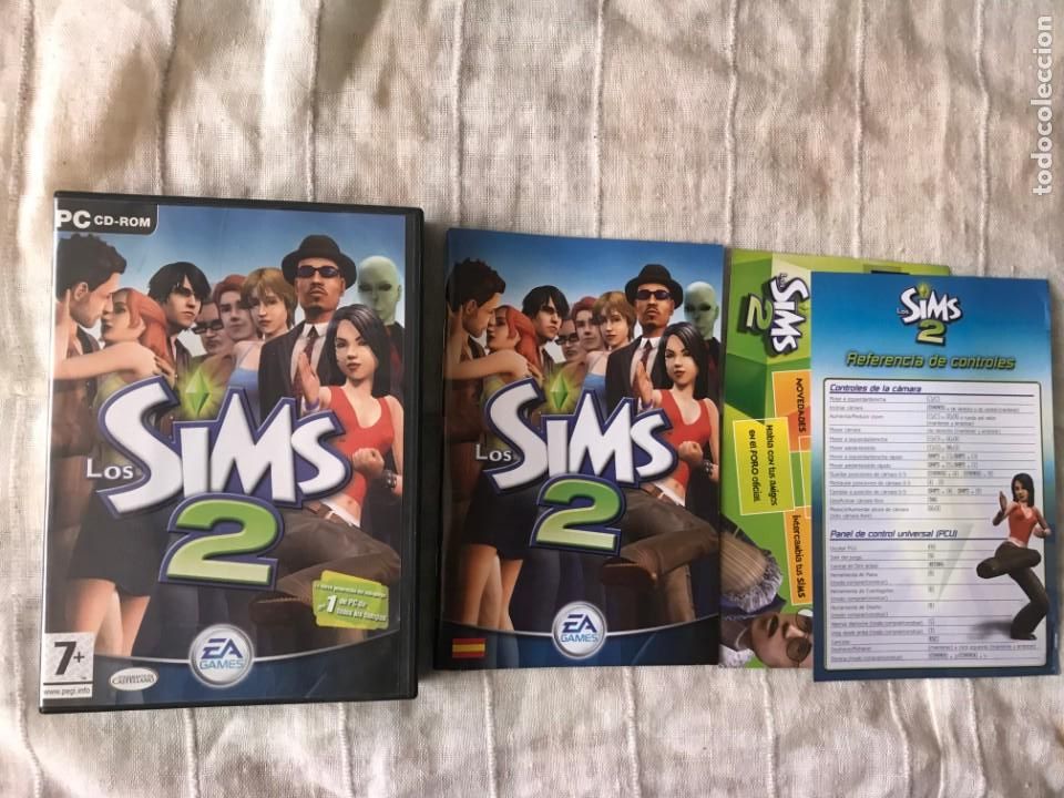 Videojuegos y consolas: LOS SIMS 2 4 CDS PC CD ROM KREATEN - Foto 1