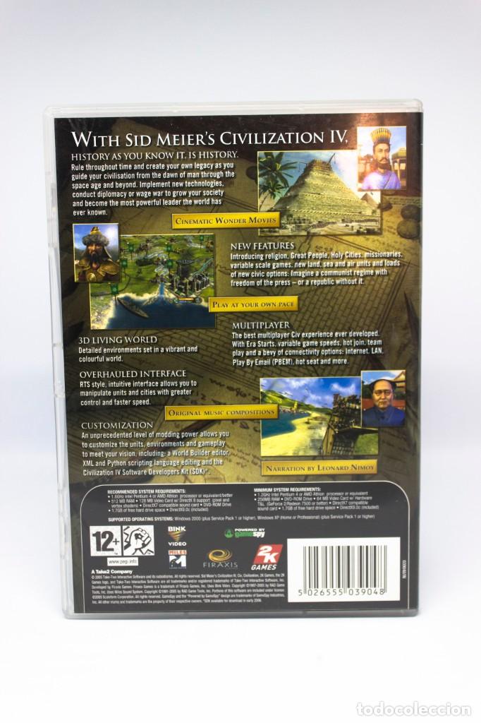 Videojuegos y consolas: SID MEIERS CIVILIZATION IV PC - Foto 6