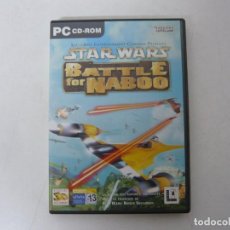 Videojuegos y Consolas: STAR WARS BATTLE FOR NABOO / CAJA DVD / IBM PC / RETRO VINTAGE / CD - DVD. Lote 249183855