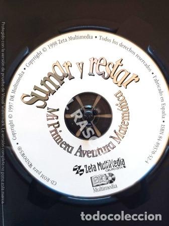 Videojuegos y consolas: CD-ROM PARA WINDOWS - SUMAR Y RESTAR - MI PRIMERA AVENTURA MATEMATICA - - Foto 2