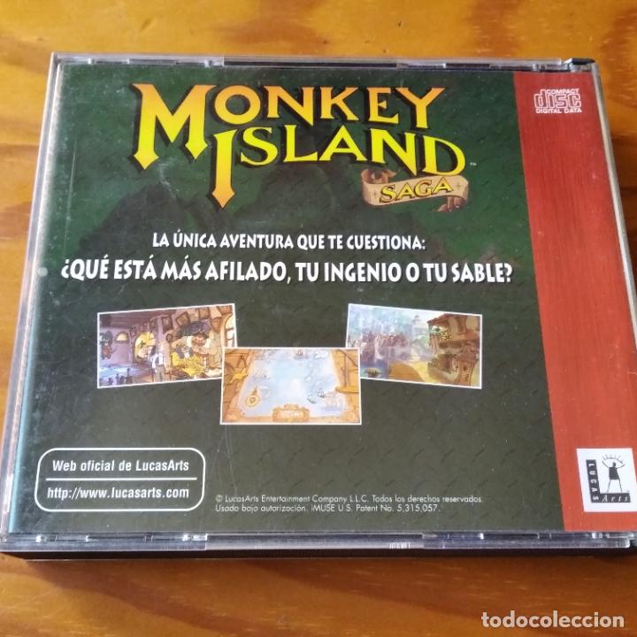 Videojuegos y consolas: MONKEY ISLAND SAGA - JUEGO COMPLETO EN 3 CDS - - Foto 2