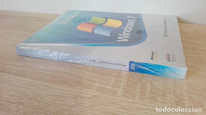 Videojuegos y consolas: PRECINTADO 20.MICROSOFT WINDOWS 7 PARTE II LIBRO+PC CD ROM CURSO WINDOWS SKILLSOFT 2010 - Foto 3