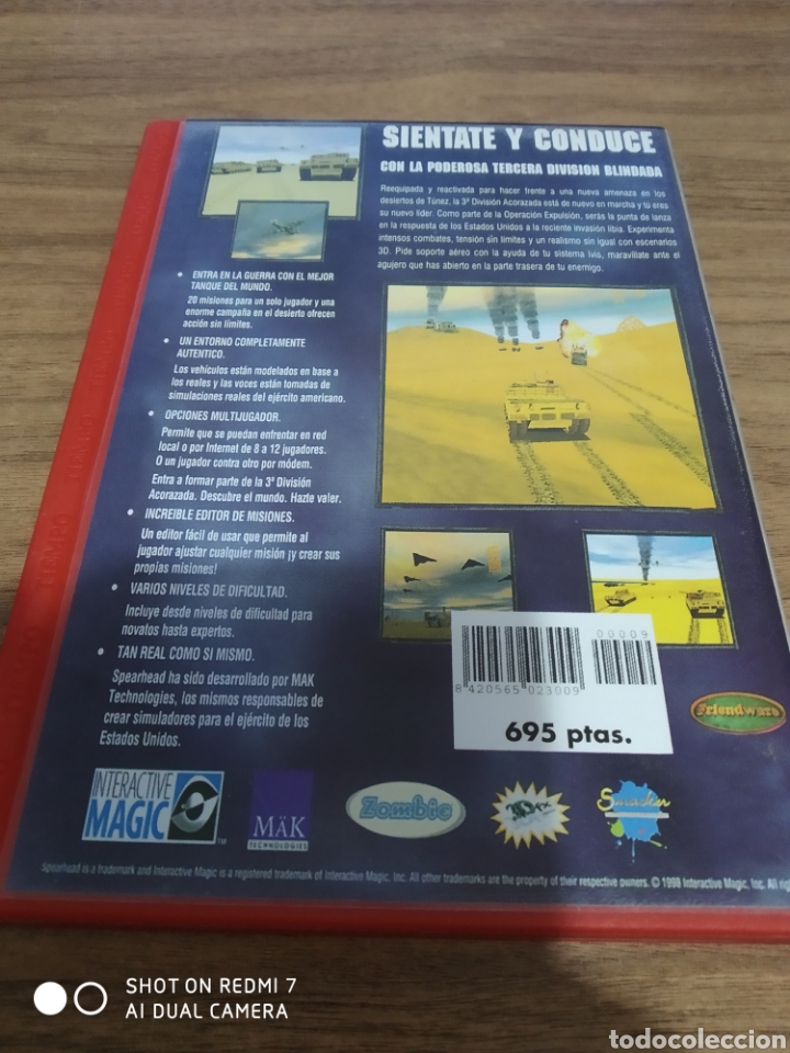Videojuegos y consolas: SPEARHEAD - PC grupo z - Foto 2