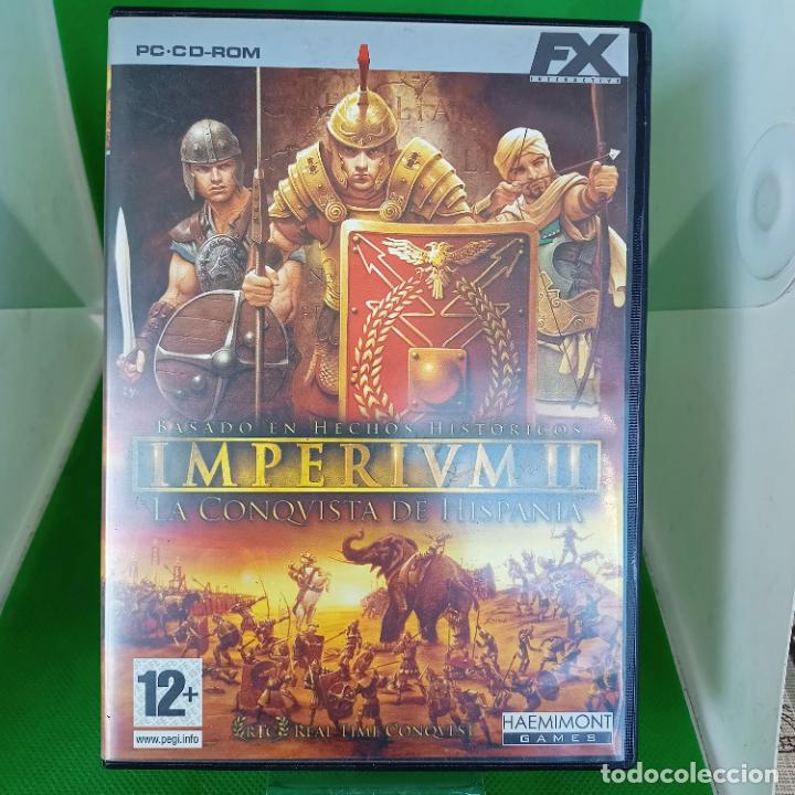 Videojuegos y consolas: IMPERIUM II IMPERIVM 2 LA CONQUISTA DE HISPANIA PC CD ROM FX - Foto 1