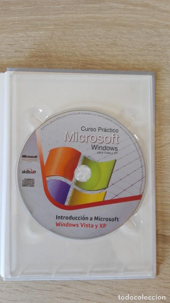 Videojuegos y consolas: 0.INTRODUCCI&Oacute;N A MICROSOFT WINDOWS VISTA Y XP,LIBRO+PC CD ROM CURSO WINDOWS SKILLSOFT 2010 - Foto 2