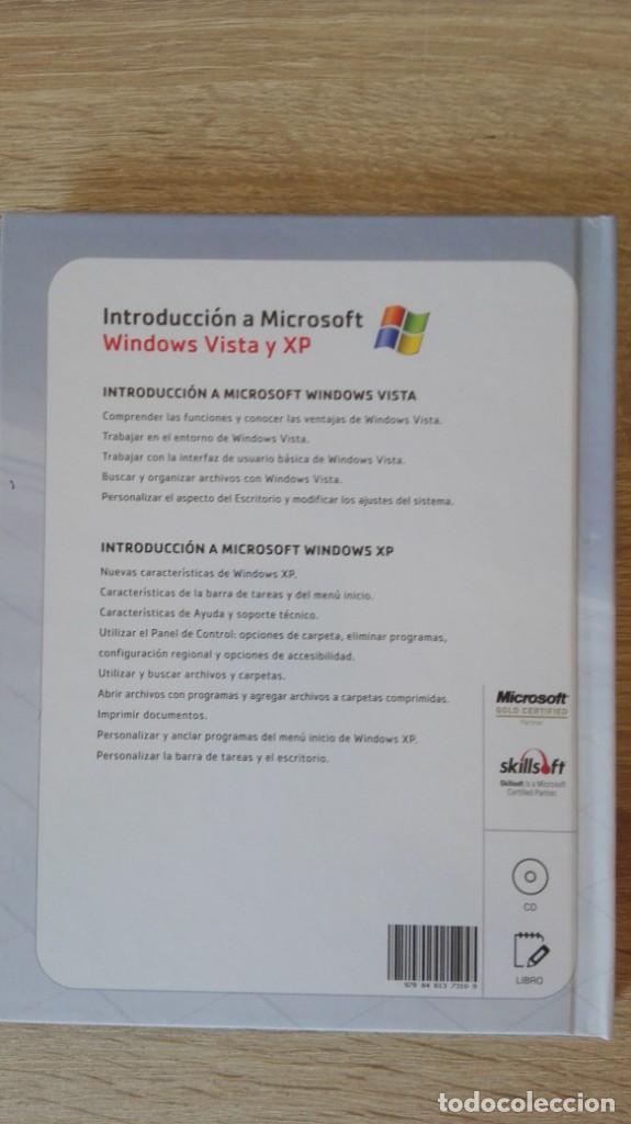 Videojuegos y consolas: 0.INTRODUCCI&Oacute;N A MICROSOFT WINDOWS VISTA Y XP,LIBRO+PC CD ROM CURSO WINDOWS SKILLSOFT 2010 - Foto 3