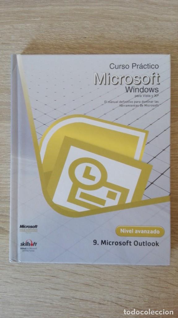 Videojuegos y consolas: 9.MICROSOFT OUTLOOK NIVEL AVANZADO,LIBRO+PC CD ROM CURSO WINDOWS SKILLSOFT 2010 - Foto 1
