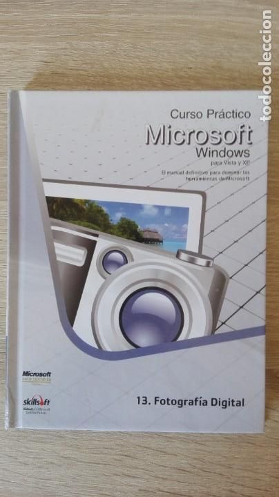 Videojuegos y consolas: 13 FOTOGRAF&Iacute;A DIGITAL,LIBRO+PC CD ROM CURSO WINDOWS SKILLSOFT 2010 - Foto 1