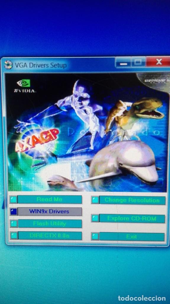 Videojuegos y consolas: NVIDIA 4X AGP-VGA UTILITY-PC CD ROM-DRIVER SUPPORT-A&Ntilde;O 2003. - Foto 1