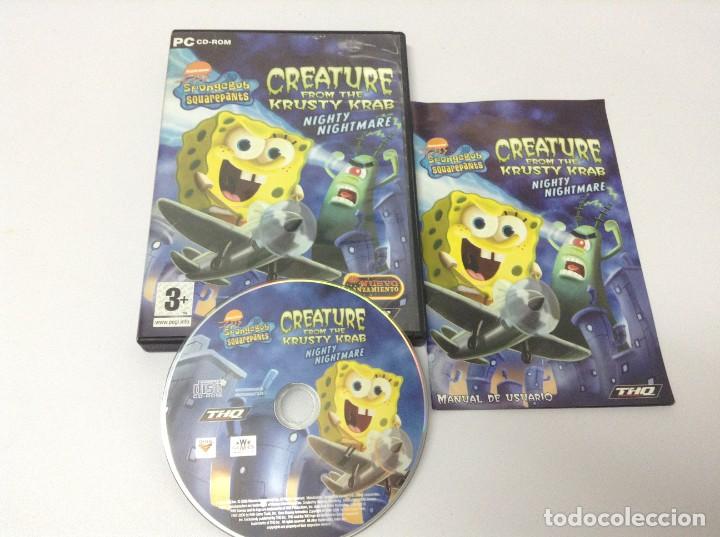 Videojuegos y consolas: SPONGE BOB SQUAREPANTS CREATURE FROM THE KRUSTY NIGHTMARE - Foto 3