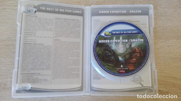 Videojuegos y consolas: HIDDEN EXPEDITION AMAZON-PC CD ROM-BIG FISH GAMES INC.-A&Ntilde;O 2011. - Foto 4