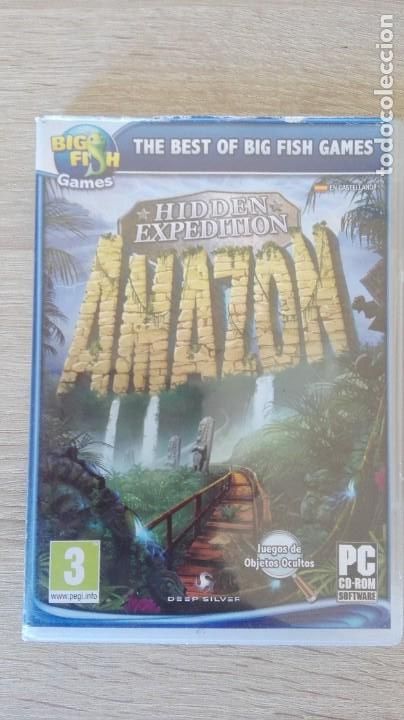 Videojuegos y consolas: HIDDEN EXPEDITION AMAZON-PC CD ROM-BIG FISH GAMES INC.-A&Ntilde;O 2011. - Foto 1