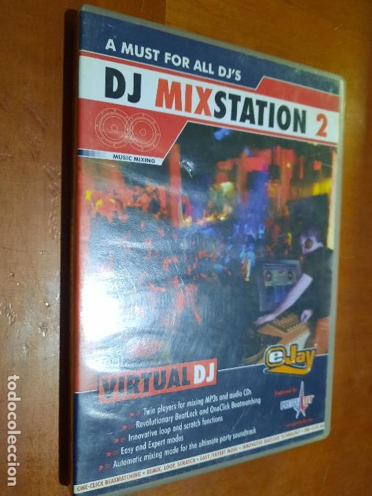 Videojuegos y consolas: DJ MIXSTATION 2. FEAT VIRTUAL DJ. PROGRAMA EN BUEN ESTADO. PROGRAMA DIFICIL - Foto 1
