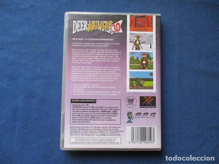Videojuegos y consolas: PC / CD-ROM - DEER AVENGER 3D / EN INGL&Eacute;S - Foto 3