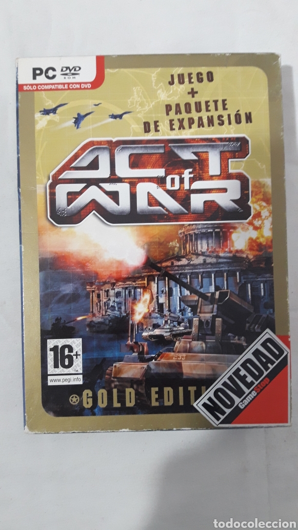 Videojuegos y consolas: ACT OF WAR GOLD EDITION PC - Foto 1