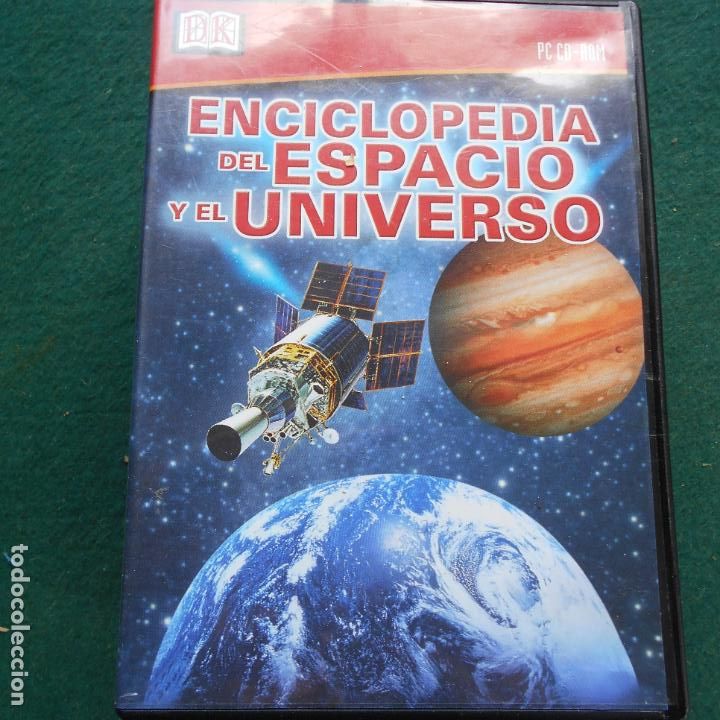 Videojuegos y consolas: ENCICLOPEDIA DEL ESPACIO Y EL UNIVERSO PC CD ROM - Foto 1