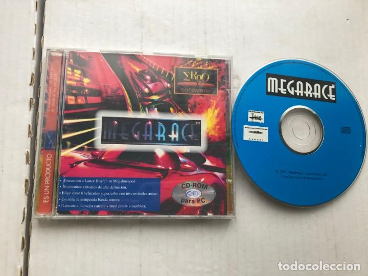 Videojuegos y consolas: MEGARACE CD ROM PC KREATEN MEGA RACE - Foto 1