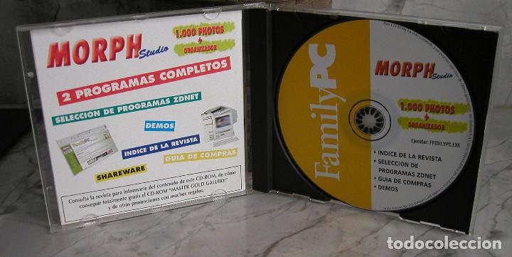 Videojuegos y consolas: CD ROM PC MORPH STUDIO TRANSFORMA TUS FOTOS DE UNA MANERA FACIL Y DIVERTIDA PROGRAMA COMPLETO - Foto 2