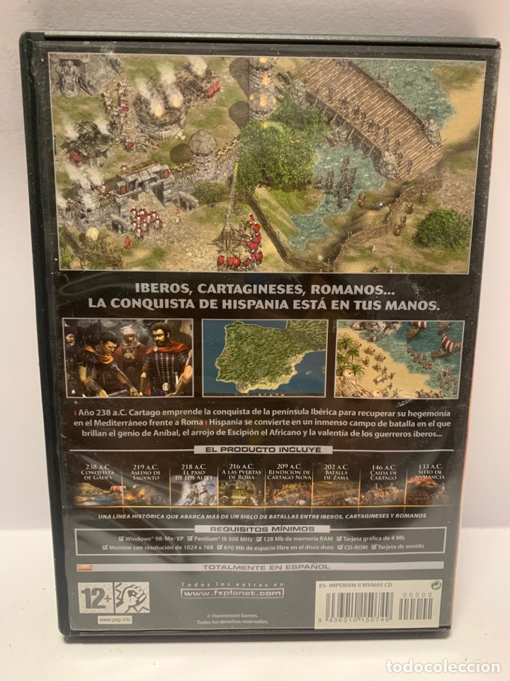 Videojuegos y consolas: PC 938 imperium 2 JUEGO PC SEGUNDA MANO - Foto 2