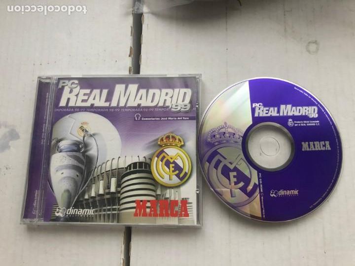 Videojuegos y consolas: PC REAL MADRID 99 MARCA DINAMIC MULTIMEDIA - PC CD ROM KREATEN - Foto 1
