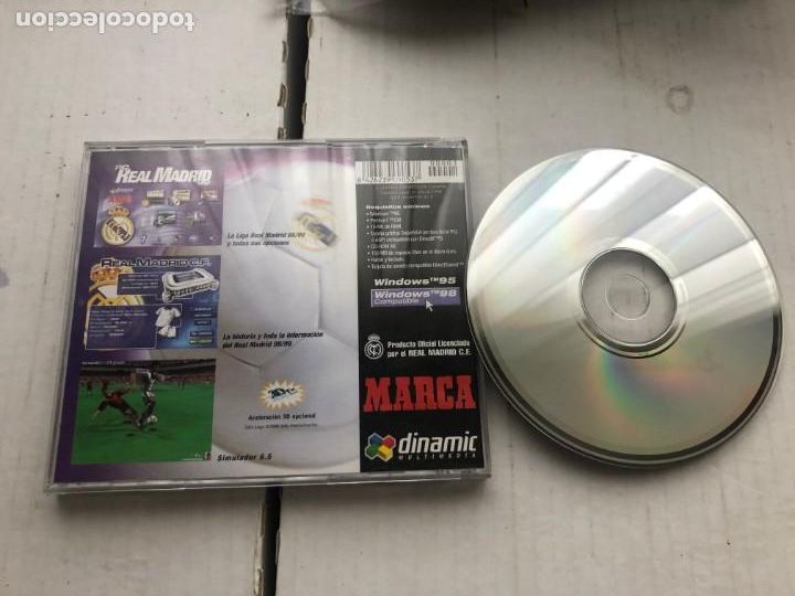 Videojuegos y consolas: PC REAL MADRID 99 MARCA DINAMIC MULTIMEDIA - PC CD ROM KREATEN - Foto 2