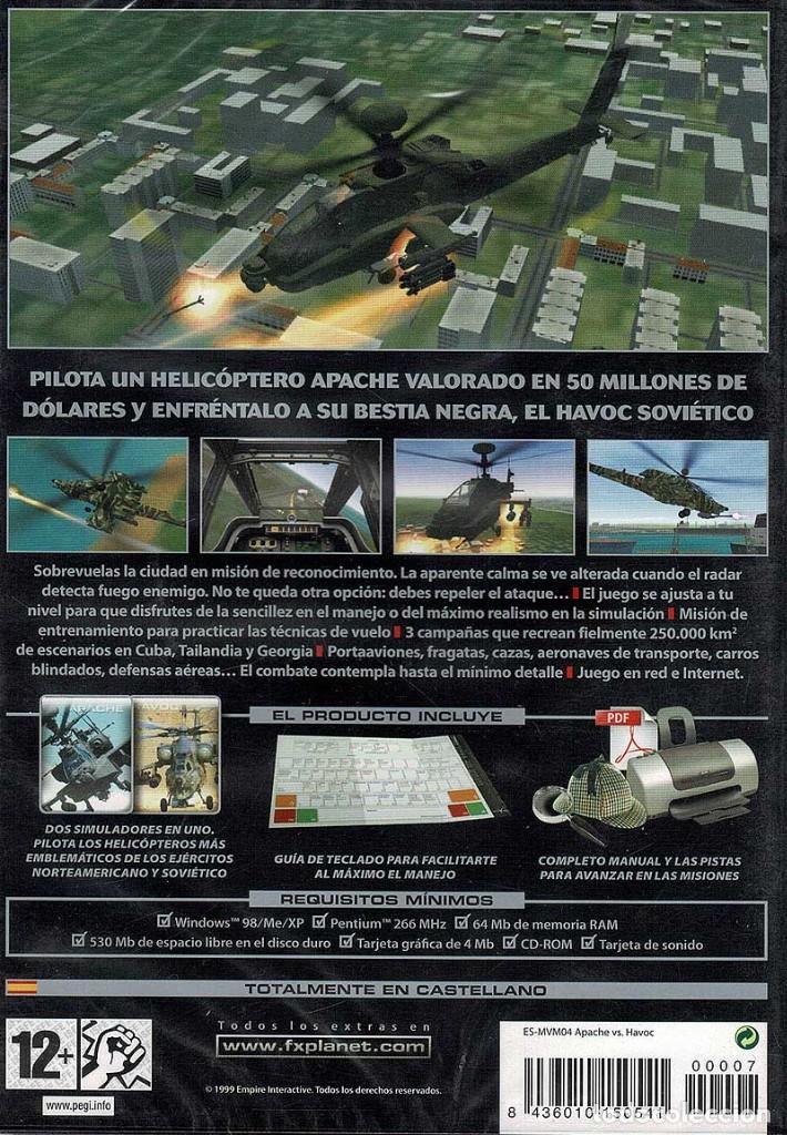Videojuegos y consolas: Apache Vs. Havoc. PC (precintado) - Foto 2