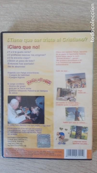 Videojuegos y consolas: EGO SUM-PC CD ROM-LUQUE MULTIMEDIA SL-A&Ntilde;O 2002-MUY DIF&Iacute;CIL. - Foto 3