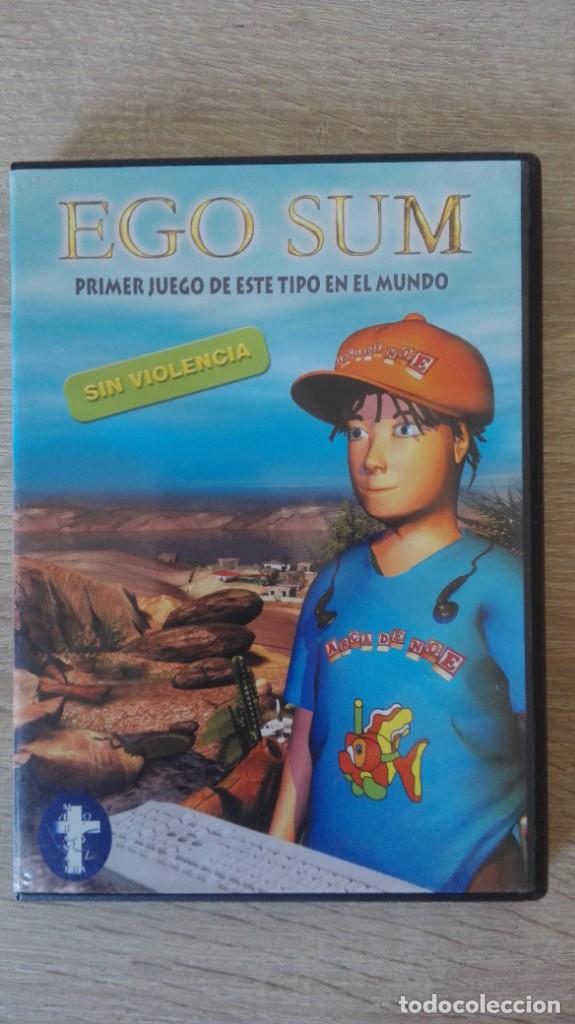 Videojuegos y consolas: EGO SUM-PC CD ROM-LUQUE MULTIMEDIA SL-A&Ntilde;O 2002-MUY DIF&Iacute;CIL. - Foto 1
