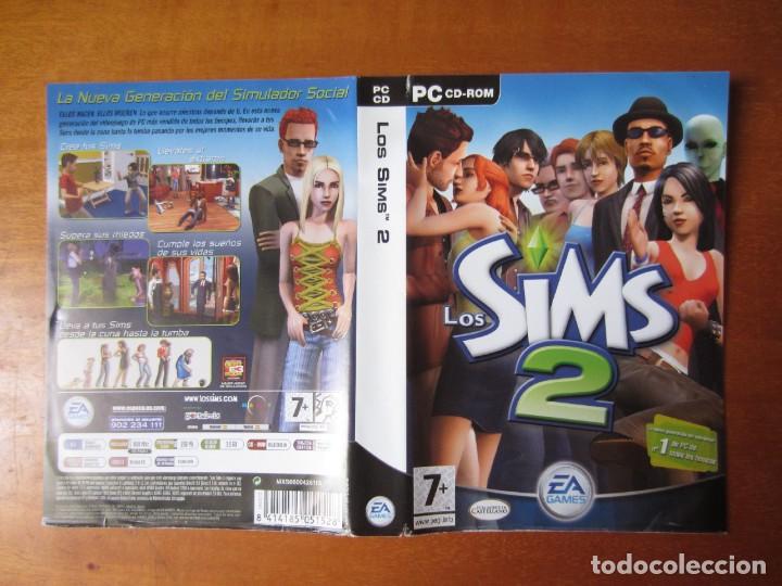 Videojuegos y consolas: Caratula Original Los Sims 2 (PC CD-ROM) - Foto 1