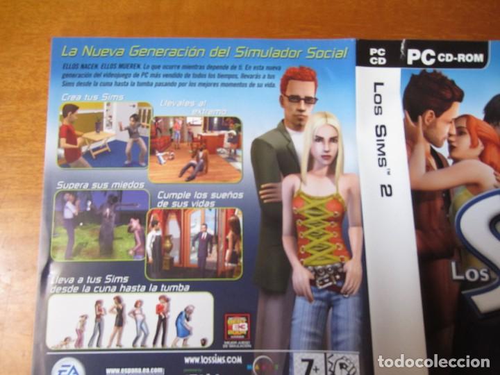Videojuegos y consolas: Caratula Original Los Sims 2 (PC CD-ROM) - Foto 3