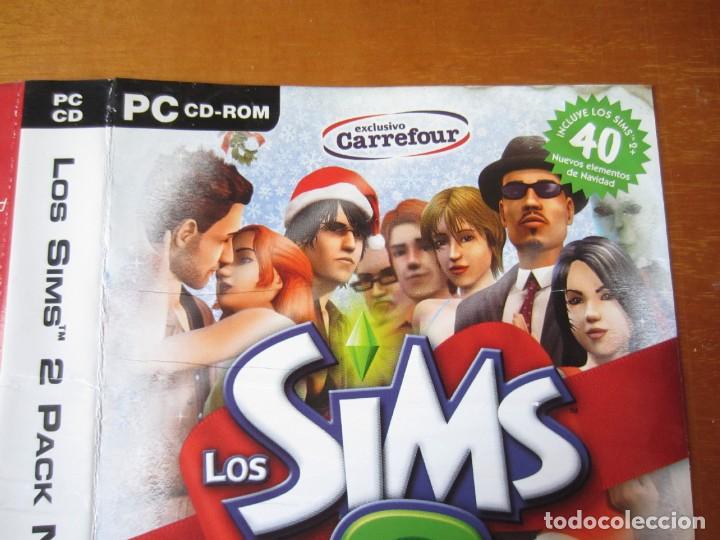 Videojuegos y consolas: Caratula Original Los Sims 2 Pack Navide&ntilde;o (PC) - Foto 2