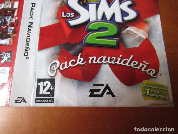 Videojuegos y consolas: Caratula Original Los Sims 2 Pack Navide&ntilde;o (PC) - Foto 3