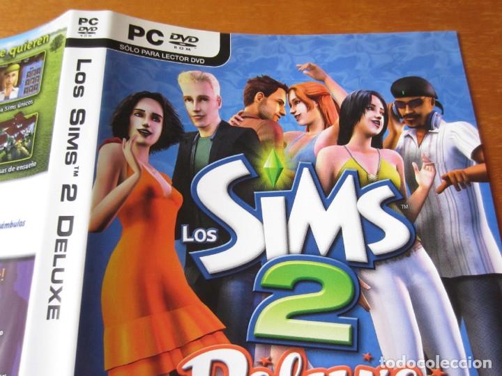 Videojuegos y consolas: Caratula Original Los Sims 2 Deluxe (PC DVD-ROM) - Foto 2