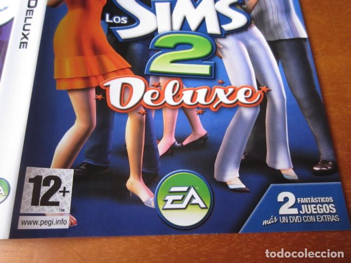 Videojuegos y consolas: Caratula Original Los Sims 2 Deluxe (PC DVD-ROM) - Foto 3