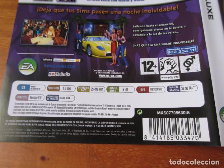 Videojuegos y consolas: Caratula Original Los Sims 2 Deluxe (PC DVD-ROM) - Foto 5