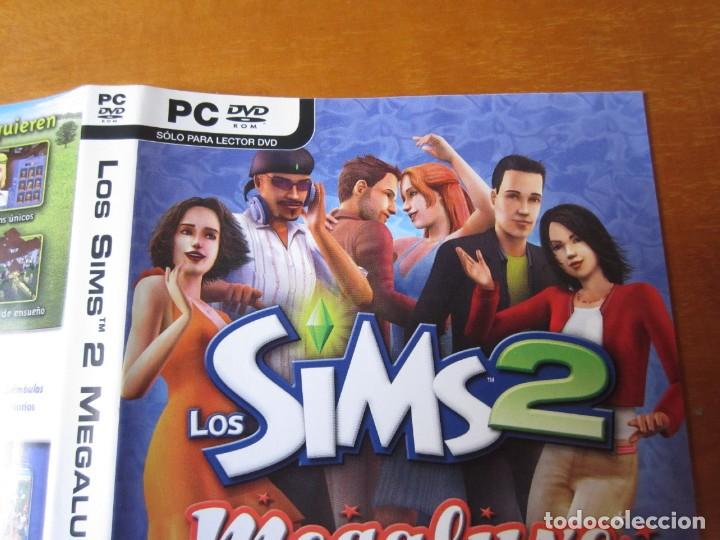 Videojuegos y consolas: Caratula Original Los Sims 2 Megaluxe (PC DVD-ROM) - Foto 2