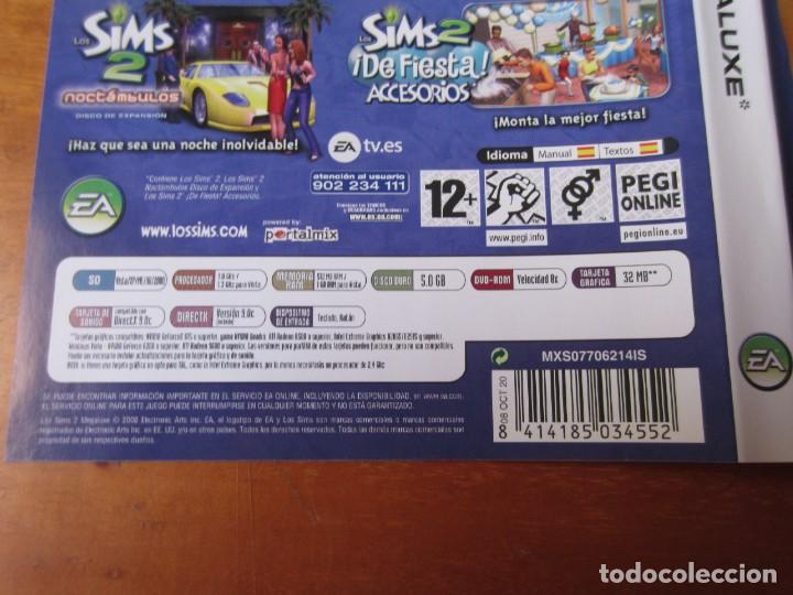 Videojuegos y consolas: Caratula Original Los Sims 2 Megaluxe (PC DVD-ROM) - Foto 3