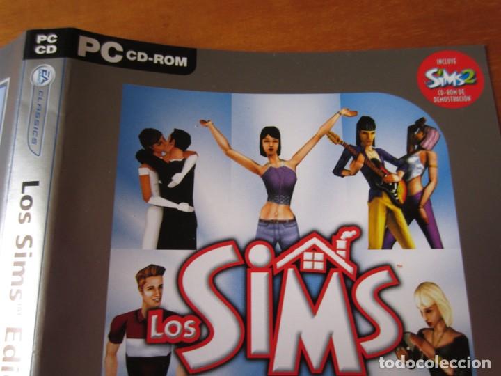 Videojuegos y consolas: Caratula Original Los Sims Deluxe Edition (PC DVD-ROM) - Foto 2