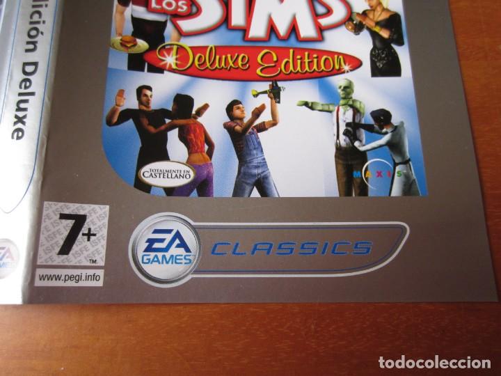 Videojuegos y consolas: Caratula Original Los Sims Deluxe Edition (PC DVD-ROM) - Foto 3