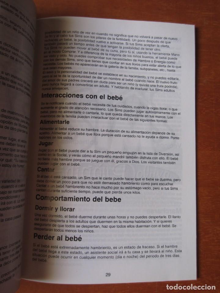 Videojuegos y consolas: Manual Original Los Sims Deluxe Edition (PC) (Lote 1) - Foto 6