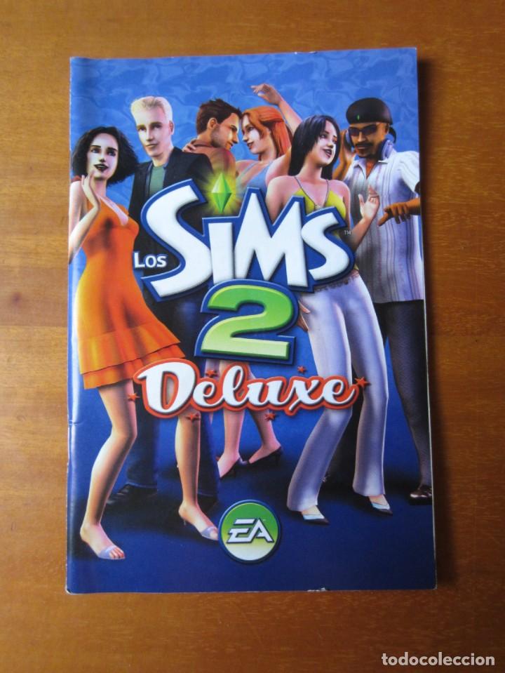 Videojuegos y consolas: Manual Original Los Sims 2 Deluxe (PC) - Foto 1