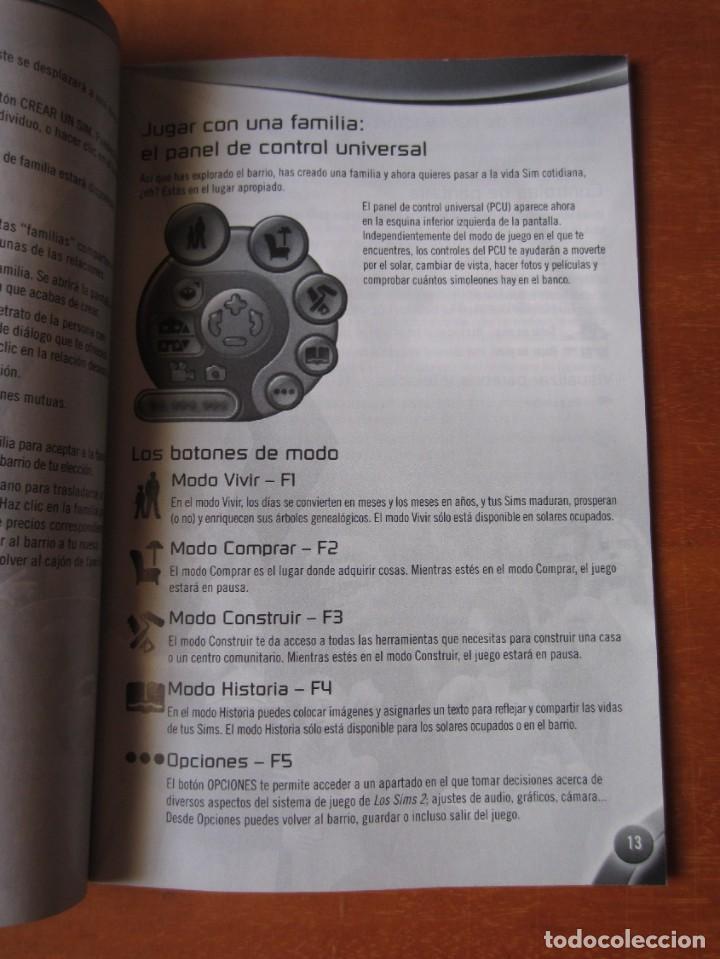 Videojuegos y consolas: Manual Original Los Sims 2 Deluxe (PC) - Foto 4