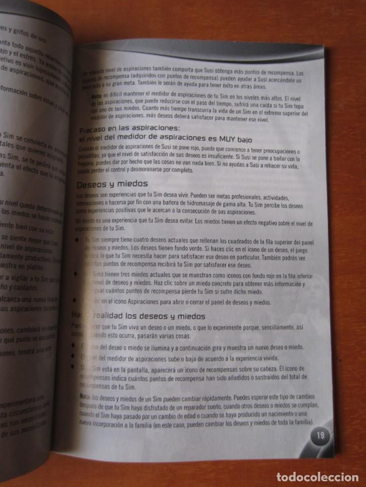 Videojuegos y consolas: Manual Original Los Sims 2 Deluxe (PC) - Foto 5