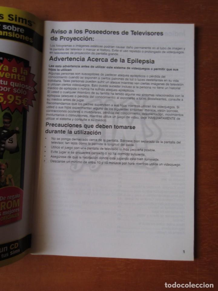Videojuegos y consolas: Manual Original Los Sims Gigaluxe (PC) - Foto 3