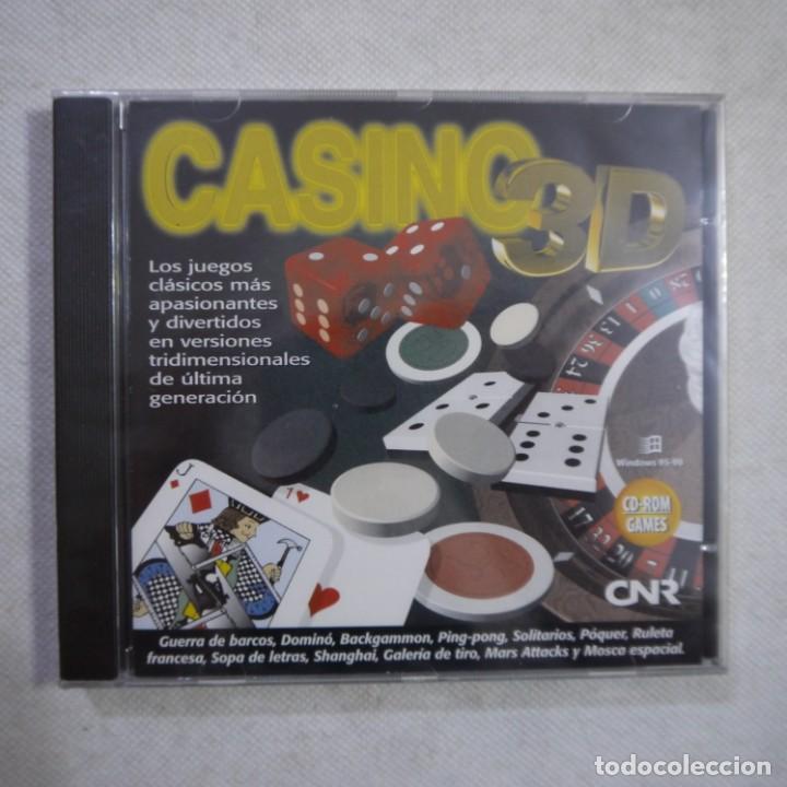 Videojuegos y consolas: CASINO 3D - CD-ROM PRECINTADO - Foto 1