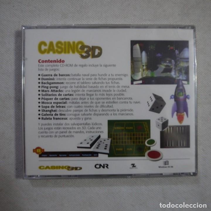 Videojuegos y consolas: CASINO 3D - CD-ROM PRECINTADO - Foto 2