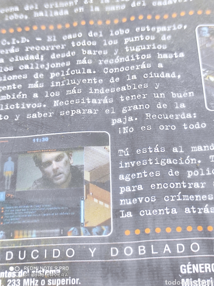 Videojuegos y consolas: C. I. D. Uno que sali&oacute; en plan oferta - Foto 3